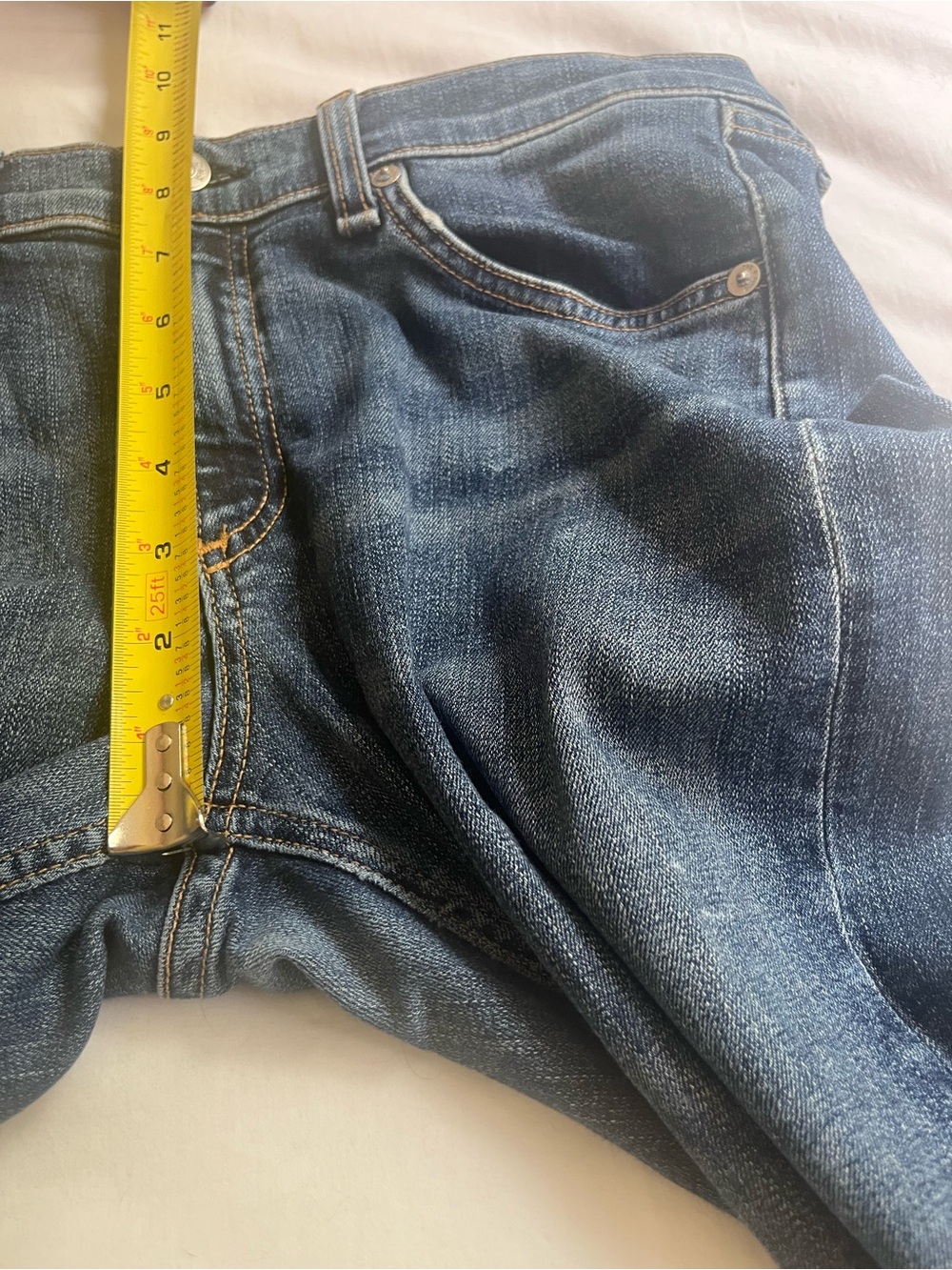 Rag & Bone Women’s Skinny Jeans Distressed Destroyed Ripped Knee Size 30 - Picture 14 of 15